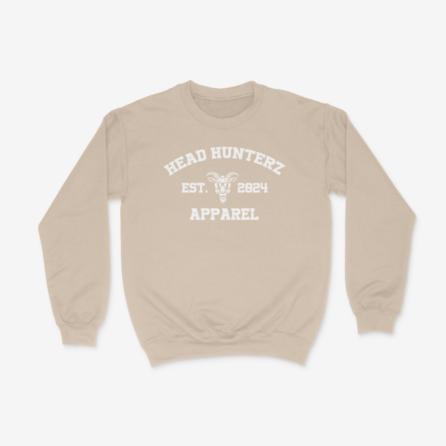 HD HNTRZ UNIVERSITY SWEATSHIRT - Sand